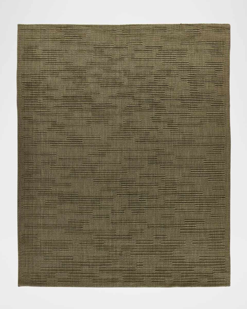 Geist Olive Hand-Loomed Rug, 8' x 10'